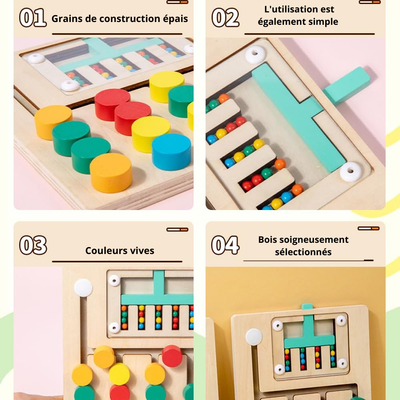 Jeu éducatif Montessori pour enfants  - DOLITTLE™