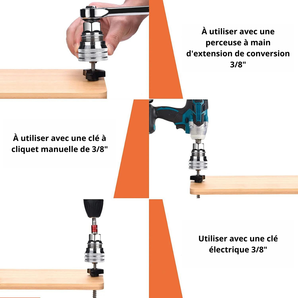 Douille universelle multifonctionnelle  | MultiKey Pro