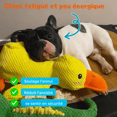 Jouet pour chien apaisant en forme de canard - Ducky le canard®