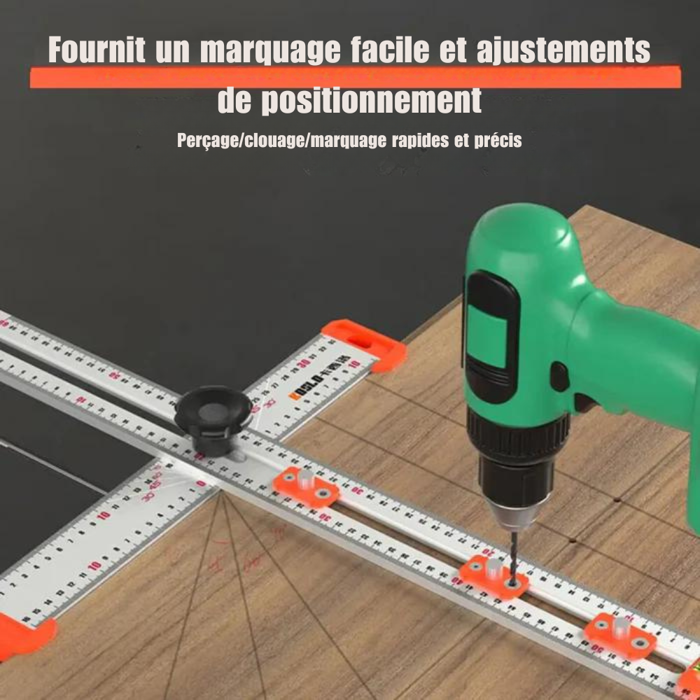 RÈGLE DE POSITIONNEMENT DE MESURE ET FORET 2 EN 1