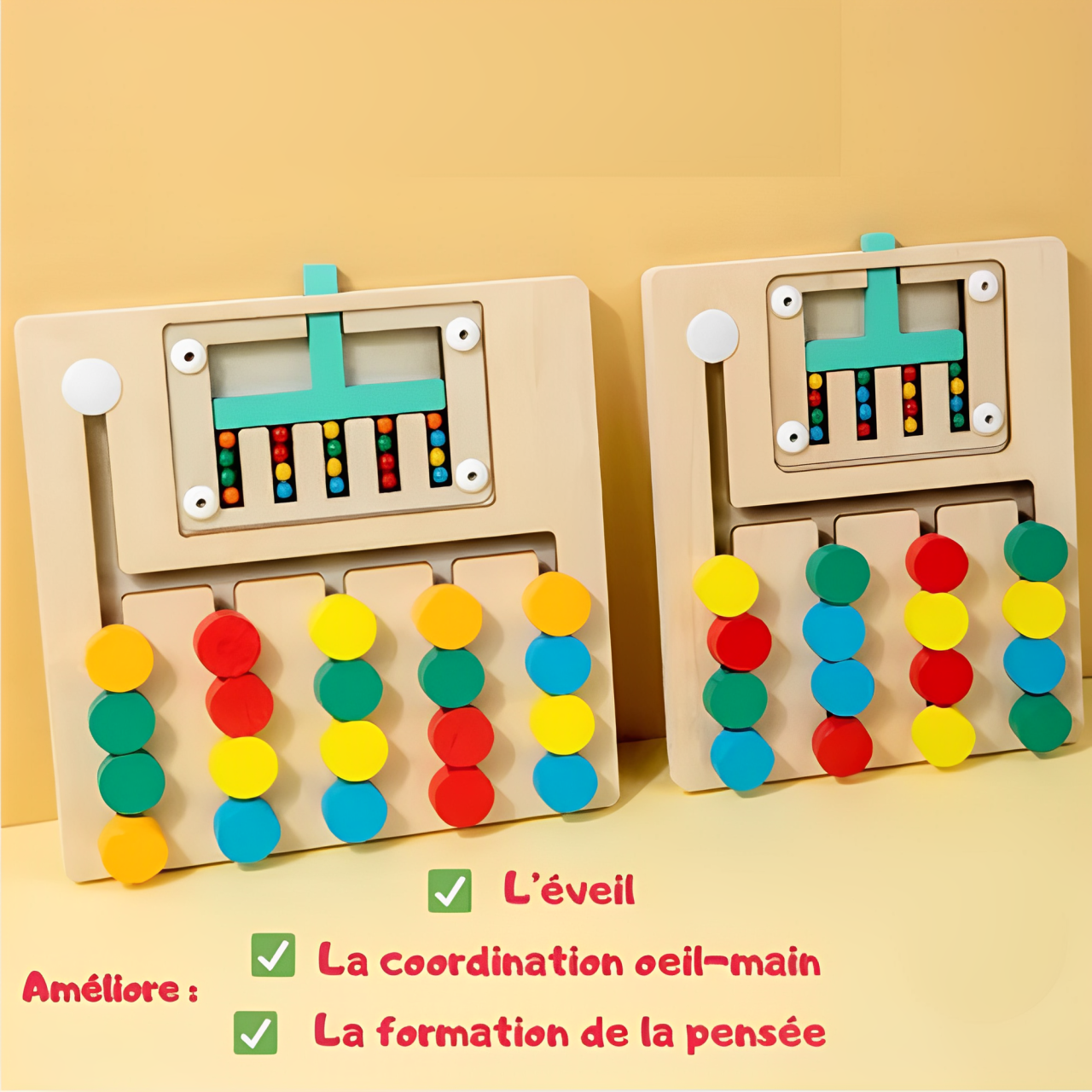 Jeu éducatif Montessori pour enfants  - DOLITTLE™