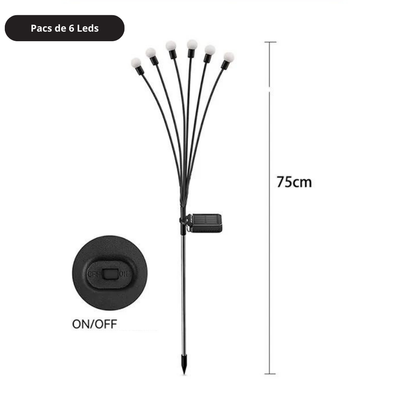Lucioles de jardin à énergie solaire - SOLTIS