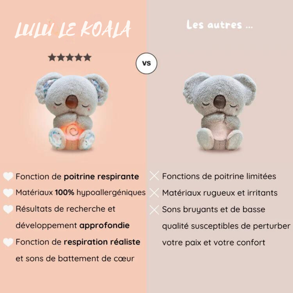 DOUDOU ANIMALIER QUI RESPIRE | LULU™